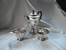 PLATED POT + MATCHING JUG