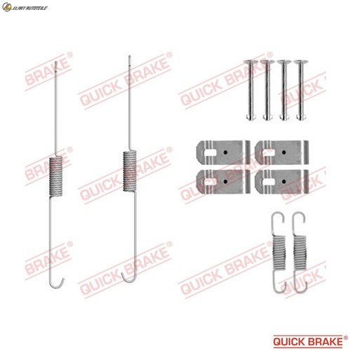 Accessory kit brake - brake, shoes