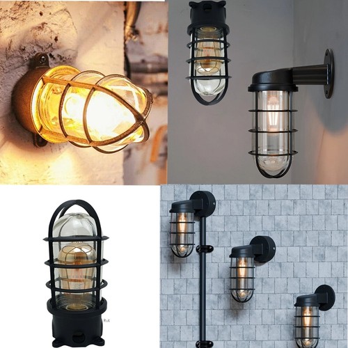 Vintage industrial wall light - vintage,