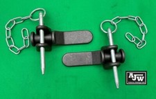 2 x Tailboard Forket, 2 x Pin & Chain, 2 x Lug, Truck Dropside Tipper Trailer