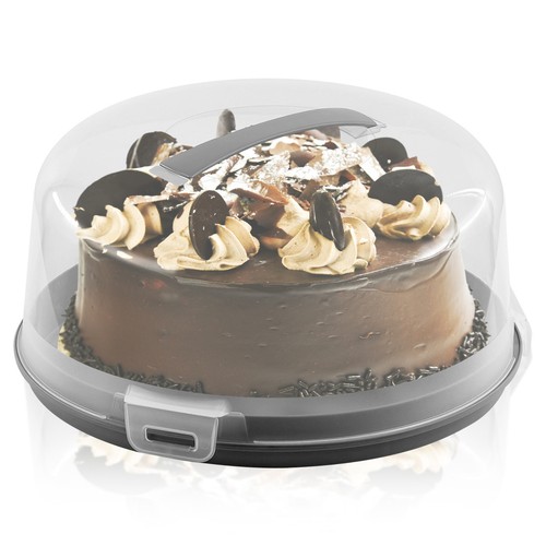Plastic cake box with lid - box,