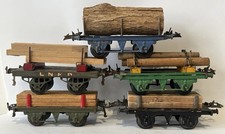 5x VINAGE HORNBY O GAUGE FLAT