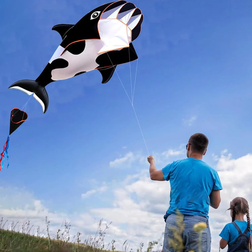 Kite large whale - 3d,