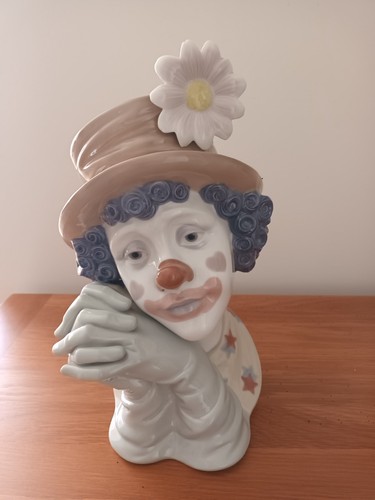 Lladro figurine clowns head - -,