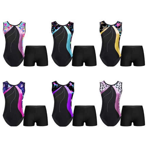 Girls sparkly gymnastics - girls,