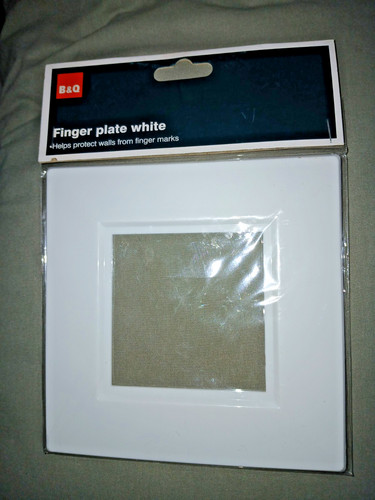 Light switch surround - light, finger
