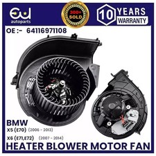 RHD FOR BMW X5 X6 E70 E71 E72 HEATER BLOWER FAN MOTOR RIGHT HAND DRIVE 990878J