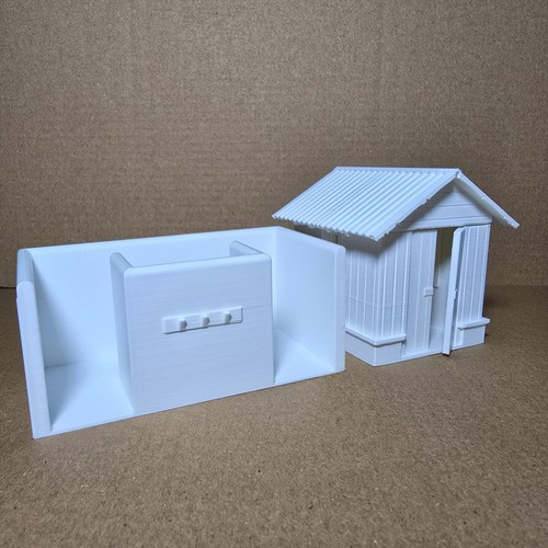 Signal box toilet block - signal, for