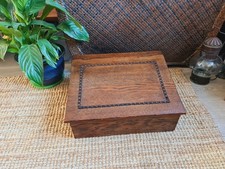 Antique Victorian Oak Writing