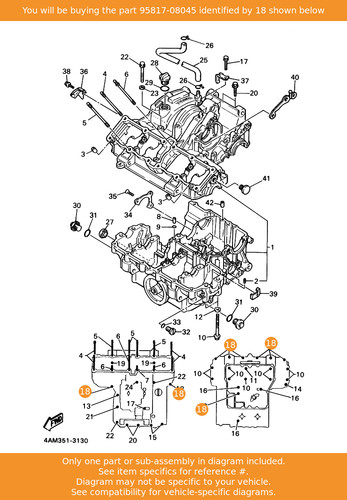 Yamaha bolt flange - yamaha, bolt,