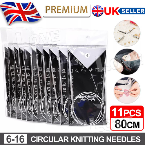 11x 80cm metal knitting - 11x,