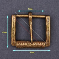 Vintage Brass Leathercraft End