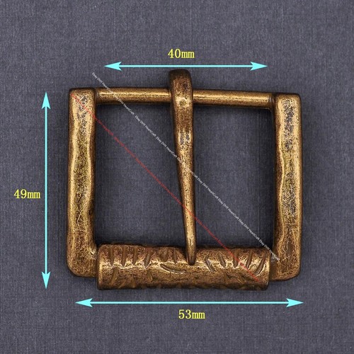 Vintage brass leathercraft end - leathercraft,