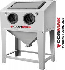 CORMAK 220L TOP Sandblaster Sand Blasting Cabinet Portable Work Station Blast