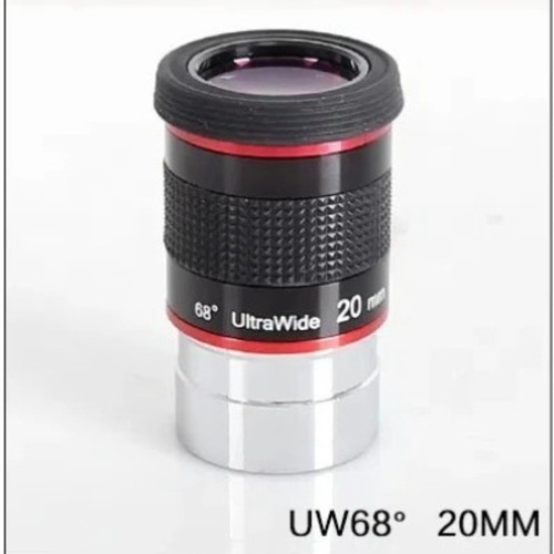 20mm ultra wide angle - 68°,