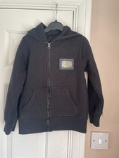 BOYS DOLCE&GABBANA D&G TOP GREY AGE 5 - 6 METAL PLATE LOGO