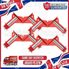 SET OF 4 FOUR MITRE CLAMPS WOODWORK PICTURE FRAME RIGHT ANGLE CORNER VICE HOLDER