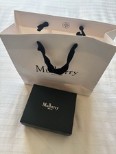 Mulberry Passport Cover - Porcelain Blue Leather - New