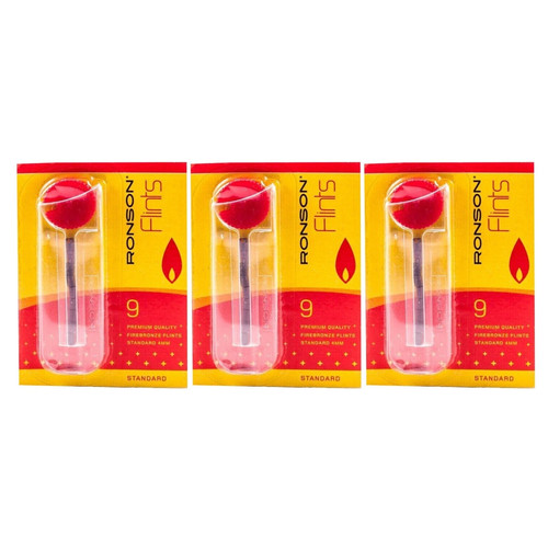 Packs ronson flints for - flints,
