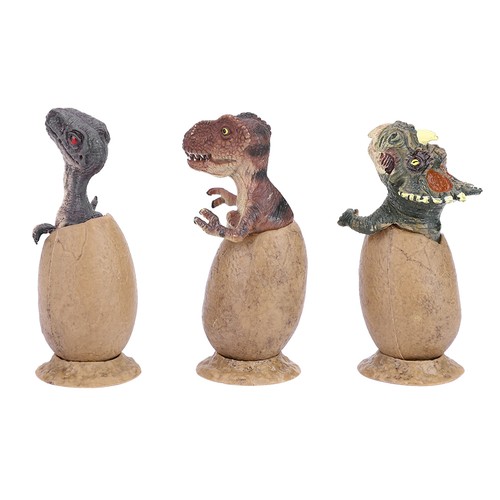 Half hatched dinosaur - hatched,