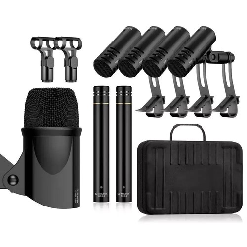 Drum microphone kit mark - drum,
