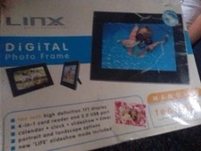 Linx Digital Photo Frame Black