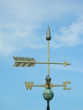 large genuine copper  arrow