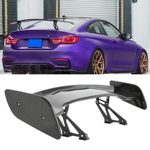 Matte black style spoiler - matte,
