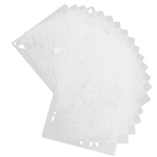  20 Pcs Reusable Diy Stencils