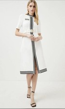 Karen Millen Cream Knit Midi