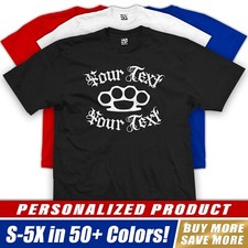 Custom Brass Knuckles T-Shirt