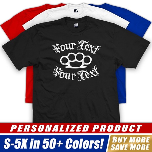 Custom brass knuckles shirt - knuckles, t-shirt