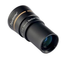 BST Starguider 1.25 Short 2x Barlow lens fully multi coated 3 elements BRAND NEW