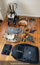 Bugaboo buffalo full set + travel bag + loads of accessories! 