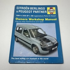 Haynes Owners Workshop Manual 4281 Citroen Berlingo & Peugeot Partner 1996-2005 