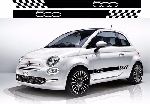 Fits fiat 500 side racing - fits,