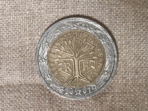 Euro coin france 2001 - 2,