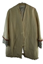 ZARA BASIC Beige Coat size L