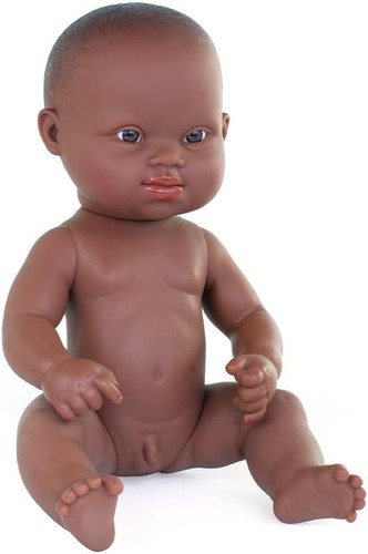 Miniland african baby boy - -,