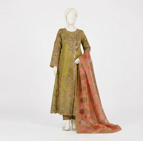 Pakistani women embroidered - pakistani,