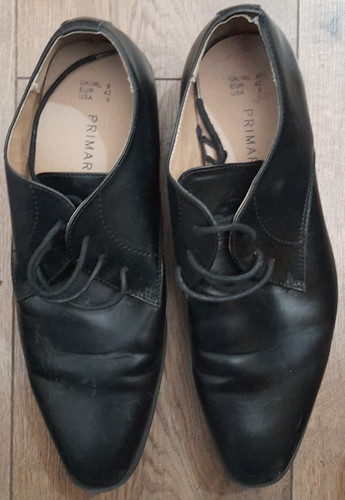 Primark mens black leather - primark,