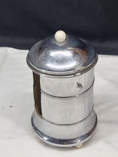 Vintage Chromed Steel Ever-Hot Tea or Coffee Pot Insulated Cosy from P P B