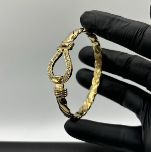 Bangle 9ct gold - gold, on