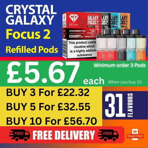 Crystal galaxy focus 30k - crystal,