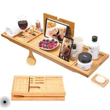 Ohuhu Expandable Bath Table