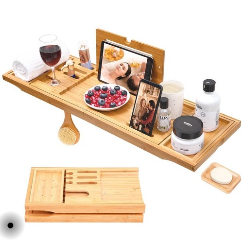 Ohuhu expandable bath table - bath,