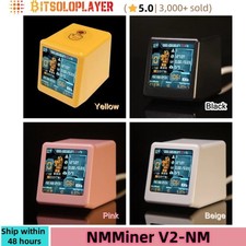 NerdMiner V2-NM 1060Kh/s BTC Solo Lotto Miner Mini Crypto Machine Desktop Clock