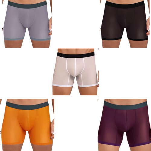 Men shorts semi see through - shorts, see-through