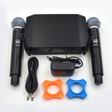 HOT New GLXD4 Vocal Dual Channel Wireless Microphone SHURE 2 BETA58A GLXD24