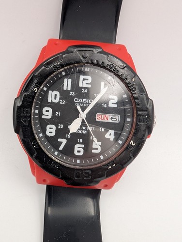 Casio mrw 200h quartz analogue - casio,
